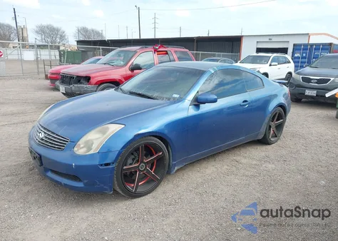 2005 Infiniti G35 z USA, uszkodzony, nr VIN JNKCV54E05M419773